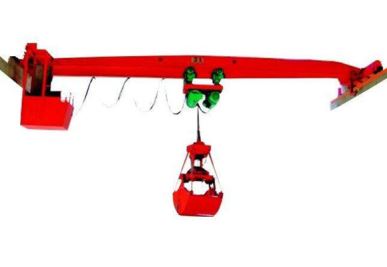 گراب کے ساتھ سنگل گرڈر ہیڈ سر کرین